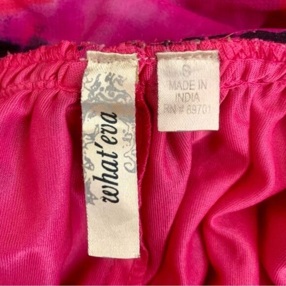 What’eva bare Back Plunging V-neck Lined‎ Maxi Dress Small - Picture 7 of 10